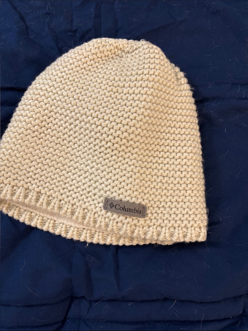 Columbia Women’s Beige Knit Beanie
